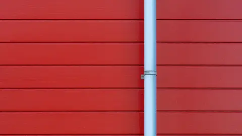 Rain Gutter on a Wall